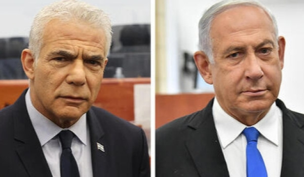 لبيد يتوعد نتنياهو بالهزيمة في الانتخابا...