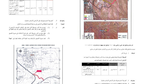 بلدية دير دبوان: أوامر عسكرية إسرائيلية ...