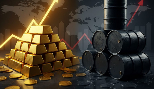 أسعار النفط تنخفض والذهب يرتفع 0.4%...