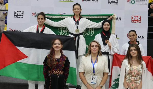 فضيتان وبرونزية لفلسطين في ثاني أيام بطو...