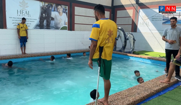 من حوض السباحة إلى مساحة للتعافي.. مبتور...