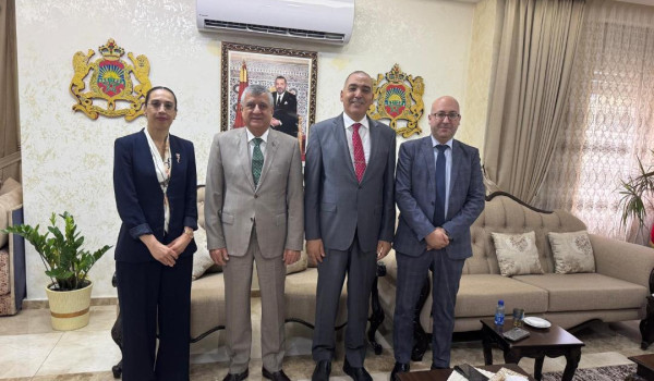 بسيسو يبحث مع السفير المغربي تعزيز التعا...