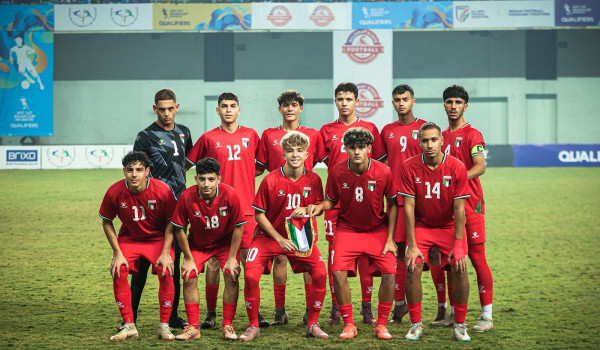 فلسطين في المجموعة الأولى ببطولة غرب آسي...