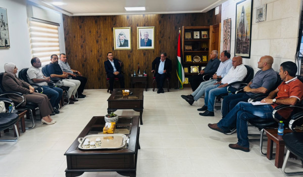 المحافظ ابو عليا يستقبل امين عام اتحاد ا...