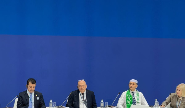 الحايك مخاطبا منتدى سانت بطرسبرغ للثقافا...