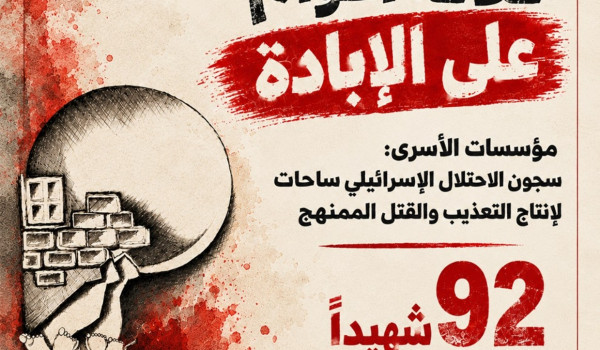 مؤسسات الأسرى: 92 شهيدا بين الأسرى خلال ...