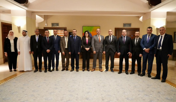 شاهين تطلع السفراء ورؤساء البعثات الدبلو...