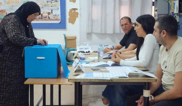 إقبال لافت على التصويت في مدينة طمرة ......