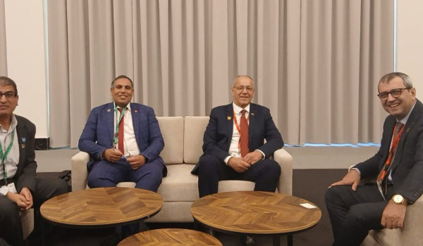 م. سمحان يبحث مع وزير البيئة التونسي تعز...