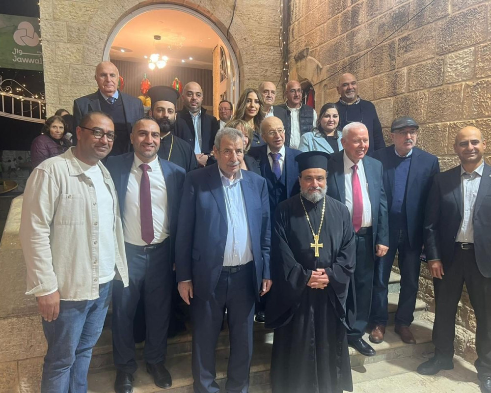 Khouri Warns Churches That Israeli Settlement Expansion Threatens the Survival of Indigenous Palestinian Christians