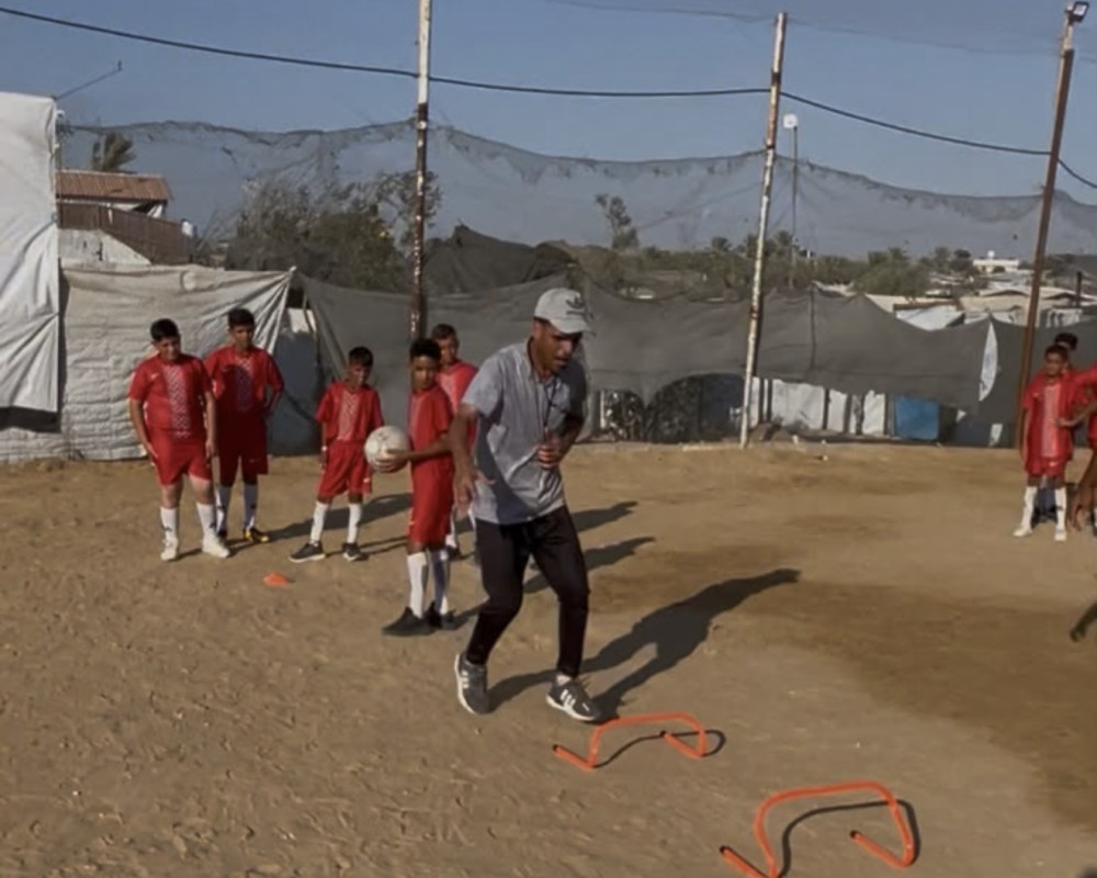 War threatens Gaza's football academies and young players' futures