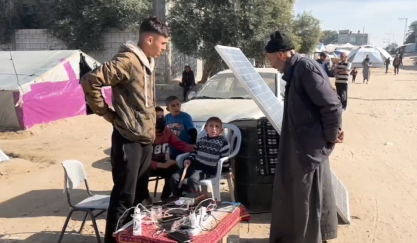 Solar Rays of Compassion: Gaza's People ...