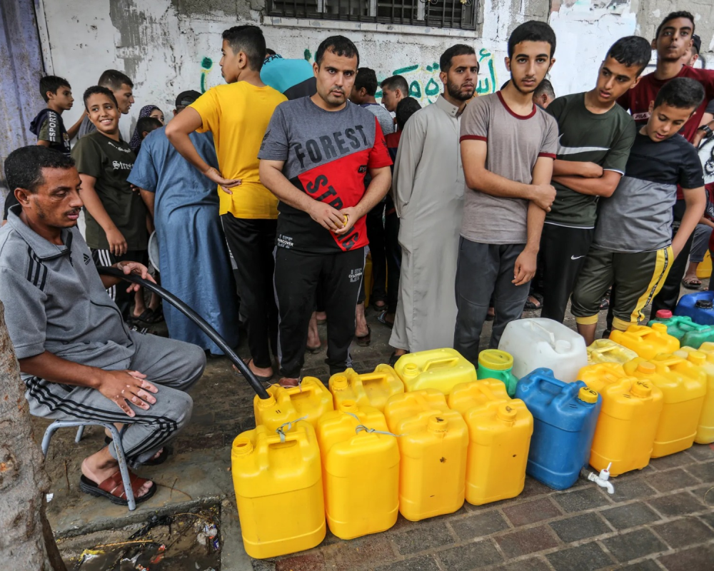 UN Special Rapporteur: 90% of water facilities in Gaza destroyed by the occupation