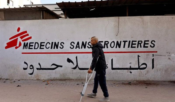 In Gaza hospital, patients cling to MSF ...