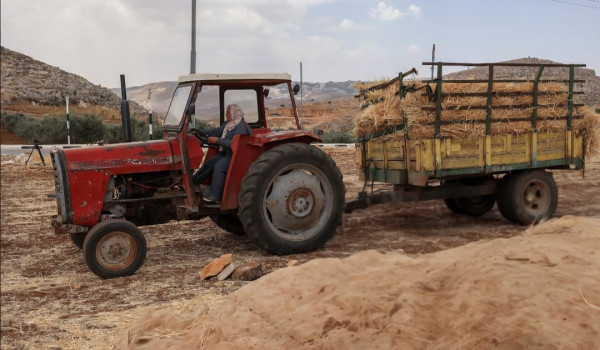 Palestinian Woman Defies Land Seizure by...