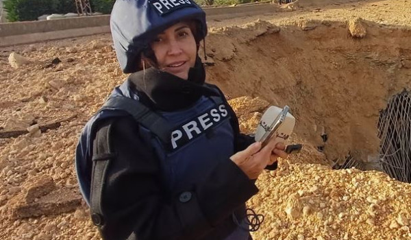 Journalist killed in Israeli strike on s...