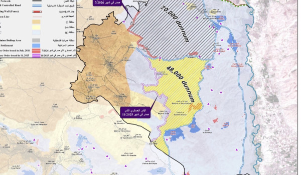 Israel expands “Crimson Line” project, t...