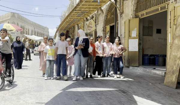 Hébron : Une ancienne boucherie transfor...