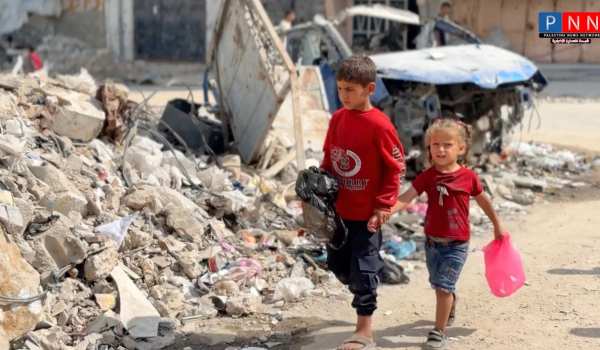 Sous les bombes et la faim, les enfants ...